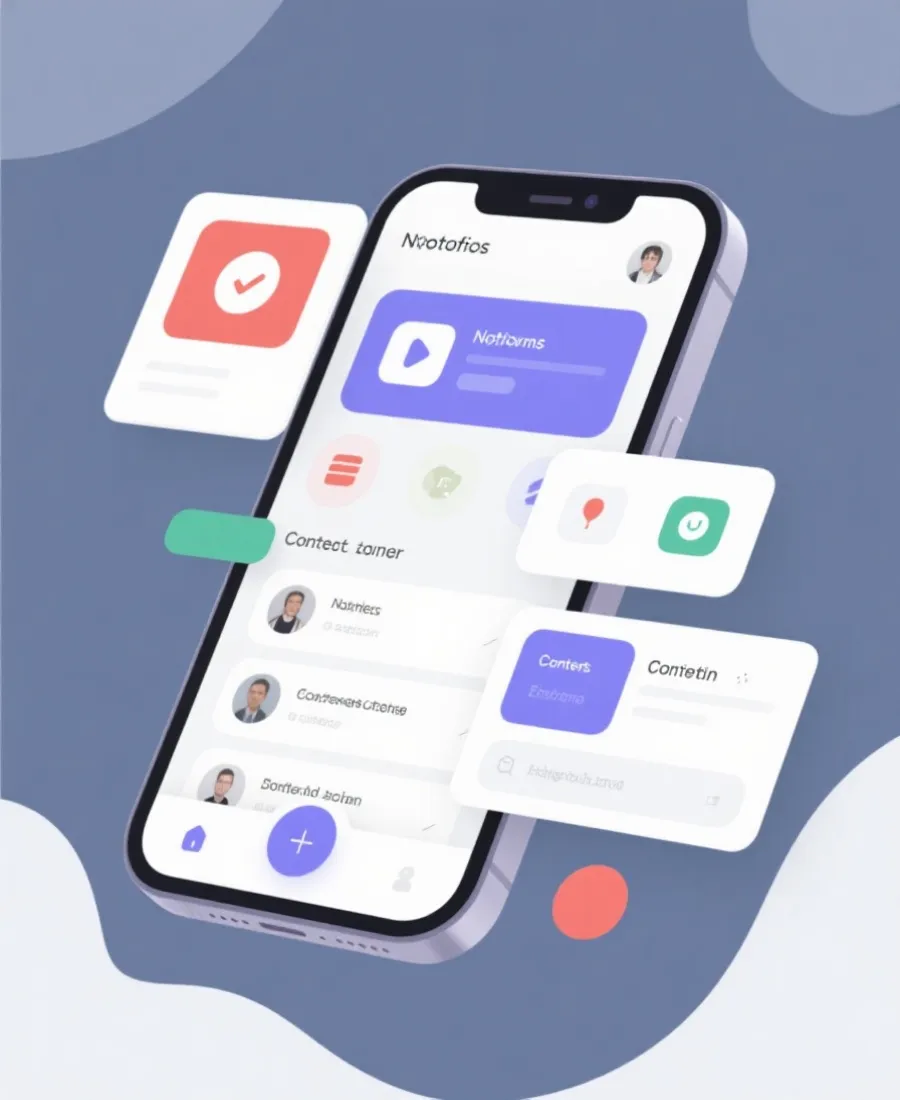 移动端信息服务展示
