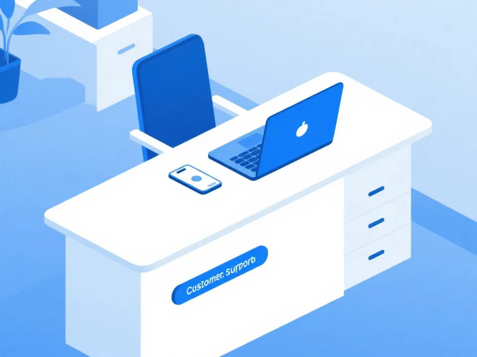 客服联系与官方支持示意图